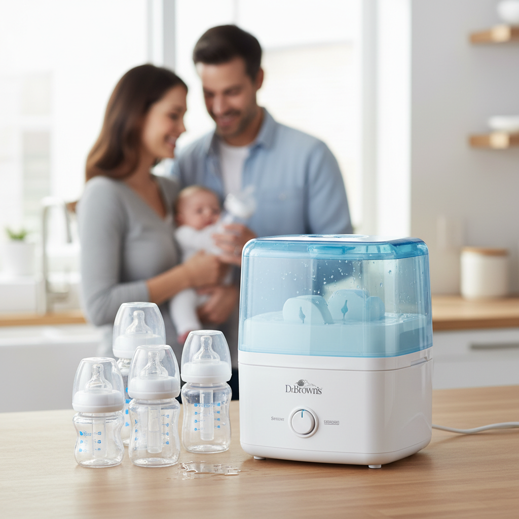 Dr. Brown’s Deluxe Bottle Sterilizer (Steam) Review: Your Essential Guide