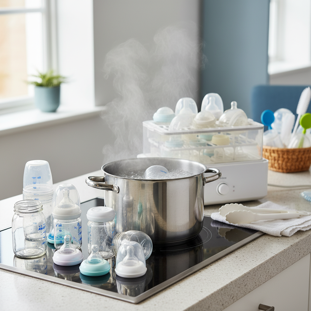 How to Safely Sanitize Second-Hand Baby Bottles