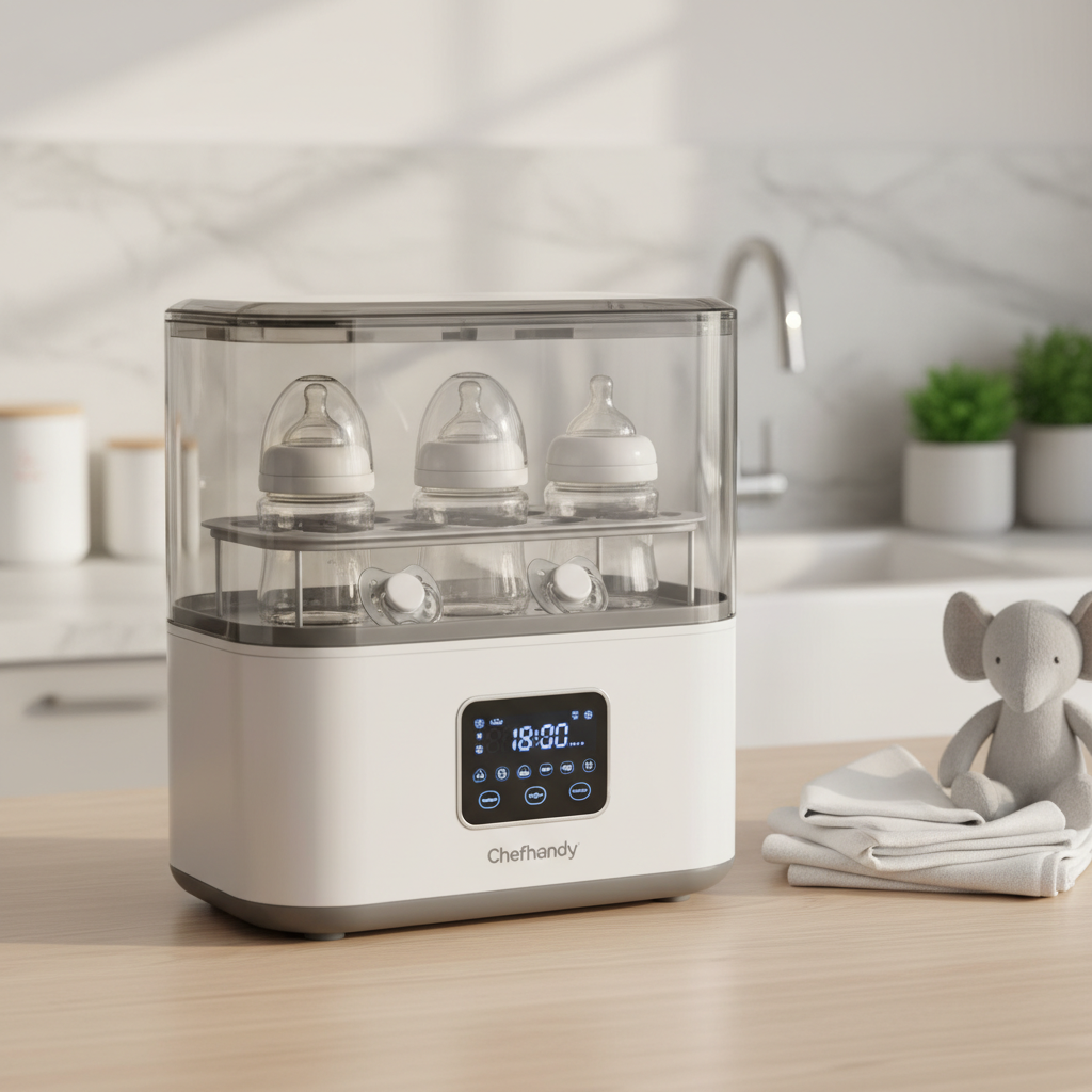 Chefhandy Bottle Sterilizer with LCD Display: A Comprehensive Review for Parents