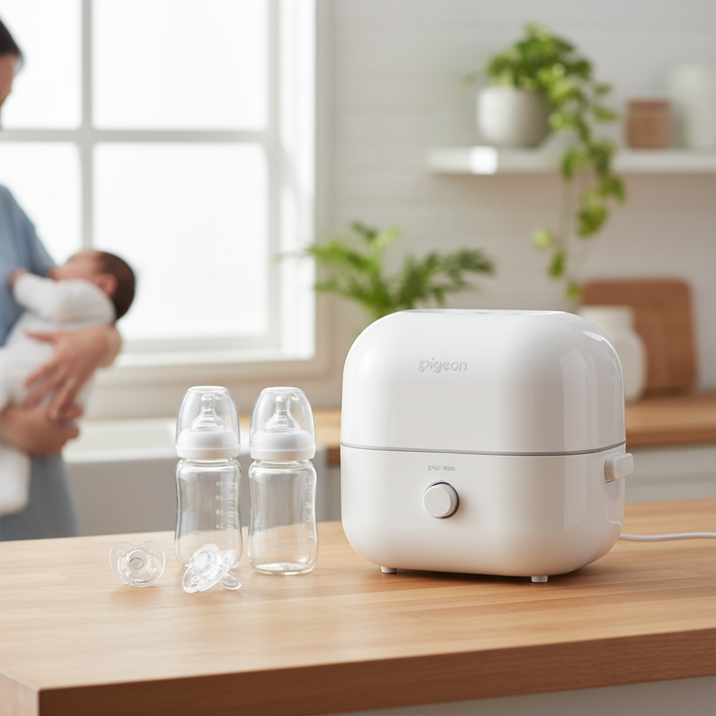 Review: Pigeon Steam Sterilizer – A Blend of Japanese Quality and Innovation for Baby Bottle Care